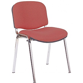 Ecton Chrome Frame Stacking Conference Chairs