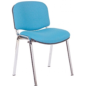 Ecton Chrome Frame Stacking Conference Chairs