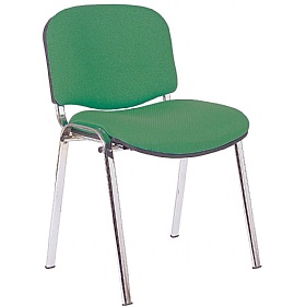 Ecton Chrome Frame Stacking Conference Chairs