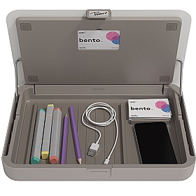 Bento Ergonomic Laptop and Tablet Riser Caddy - Office Accessories