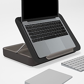 Bento Ergonomic Laptop and Tablet Riser Caddy - Office Accessories