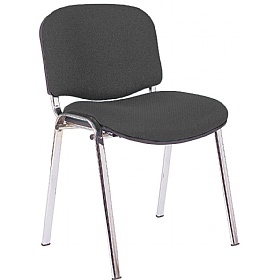 Ecton Chrome Frame Stacking Conference Chairs