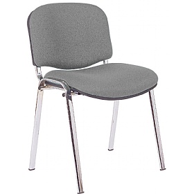 Ecton Chrome Frame Stacking Conference Chairs