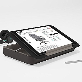 Bento Ergonomic Laptop and Tablet Riser Caddy - Office Accessories