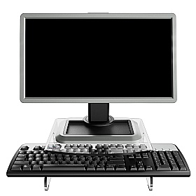 Addit 55 Clearspace Ergonomic Monitor Riser
