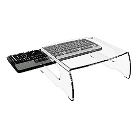 Addit 55 Clearspace Ergonomic Monitor Riser - Office Accessories