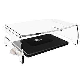 Addit 66 Clearspace Ergonomic Monitor Riser - Office Accessories