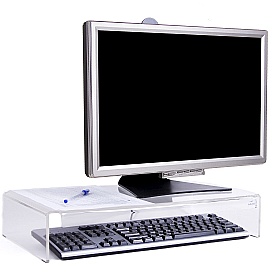 Addit 90 Clearspace Ergonomic Monitor Riser