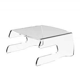 Addit 10 Clearspace Ergonomic Monitor Riser - Office Accessories