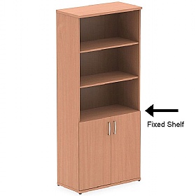 Flex Wooden Office Combination Cupboard - Office Storage