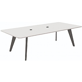 Tract Shades Curve Rectangular Breakout and Boardroom Tables - Meeting Room