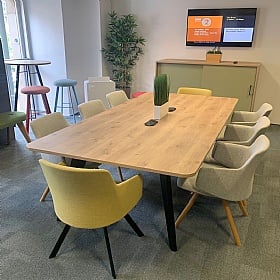 Tract Shades Curve Rectangular Breakout and Boardroom Tables