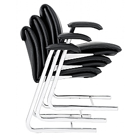 Boss Design Delphi Stacking Boardroom Chairs - Office Chairs