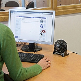 Mini Desk Fan - Office Accessories