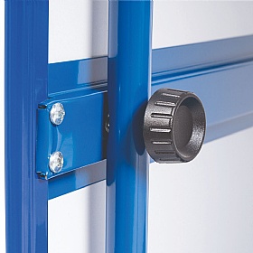 School Mate Creation Station Double Sided Mobile Easel - Display Equipment