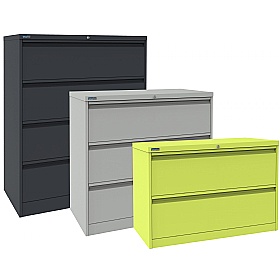 Silverline M:Line Metal Side Filing Cabinets