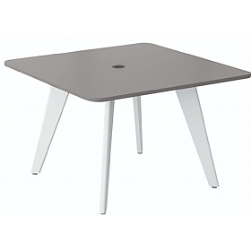 Tract Shades Curve Square Breakout and Meeting Tables - Meeting Room