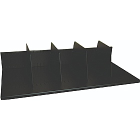 Unified Systems Storage Cupboard Slotted Filing Shelf