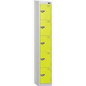 Pure Antibacterial Sloping Top Lockers with Hasp and Staple - Office Storage