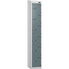 Pure Antibacterial Sloping Top Lockers with Hasp and Staple - Office Storage