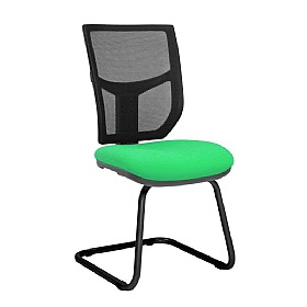 Haddon Mesh Back Visitor Chairs - Office Chairs