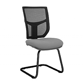 Haddon Mesh Back Visitor Chairs - Office Chairs