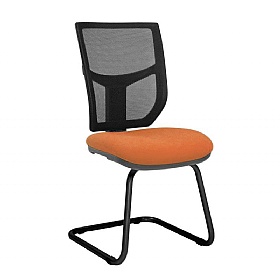 Haddon Mesh Back Visitor Chairs - Office Chairs