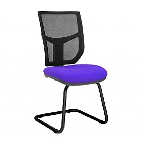 Haddon Mesh Back Visitor Chairs - Office Chairs