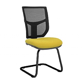 Haddon Mesh Back Visitor Chairs - Office Chairs