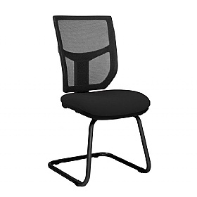 Haddon Mesh Back Visitor Chairs - Office Chairs