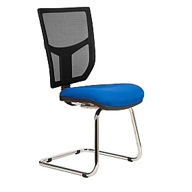 Haddon Mesh Back Visitor Chairs - Office Chairs