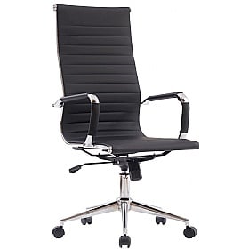 Roma High Back Leather Executive Office Chair