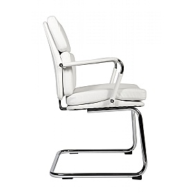 Deco Faux Leather Boardroom and Visitor Chairs - Office Chairs