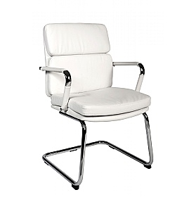 Deco Faux Leather Boardroom and Visitor Chairs