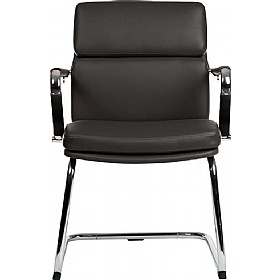 Deco Faux Leather Boardroom and Visitor Chairs - Office Chairs