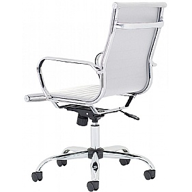 Nola Medium Back Bonded Leather Executive Chair - Office Chairs