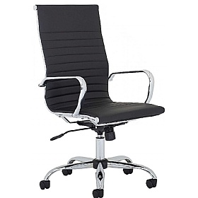 Nola High Back Bonded Leather Executive Chair