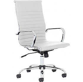 Nola High Back Bonded Leather Executive Chair - Office Chairs