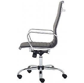 Nola High Back Bonded Leather Executive Chair - Office Chairs