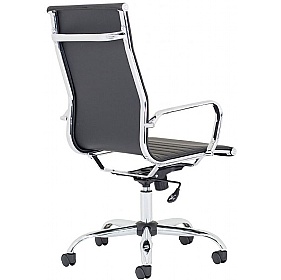 Nola High Back Bonded Leather Executive Chair - Office Chairs