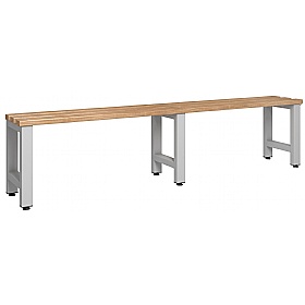 Pure Single Sided Changing and Cloakroom Bench Seats - School Furniture