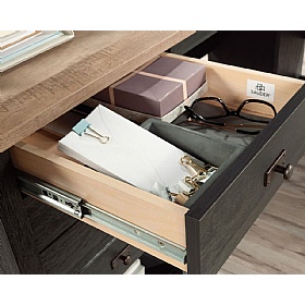 Raven Shaker Style L-Shaped Home Office Corner Desk - Office Desks