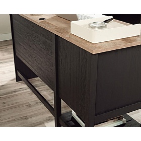 Raven Shaker Style L-Shaped Home Office Corner Desk - Office Desks