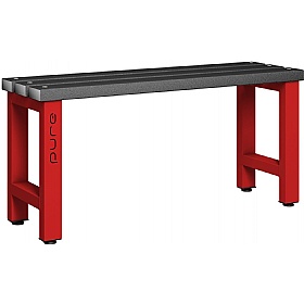 Pure Single Sided Changing and Cloakroom Bench Seats - School Furniture