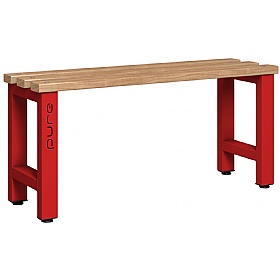 Pure Single Sided Changing and Cloakroom Bench Seats - School Furniture