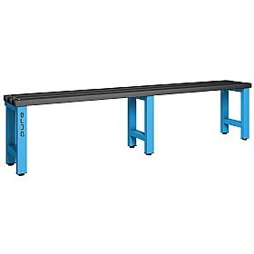 Pure Single Sided Changing and Cloakroom Bench Seats - School Furniture