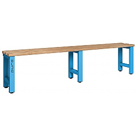 Pure Single Sided Changing and Cloakroom Bench Seats - School Furniture