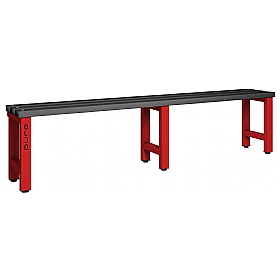 Pure Single Sided Changing and Cloakroom Bench Seats - School Furniture