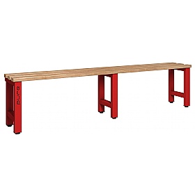 Pure Single Sided Changing and Cloakroom Bench Seats - School Furniture