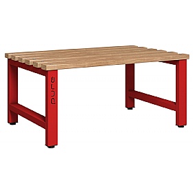 Pure Double Sided Changing and Cloakroom Bench Seats - School Furniture